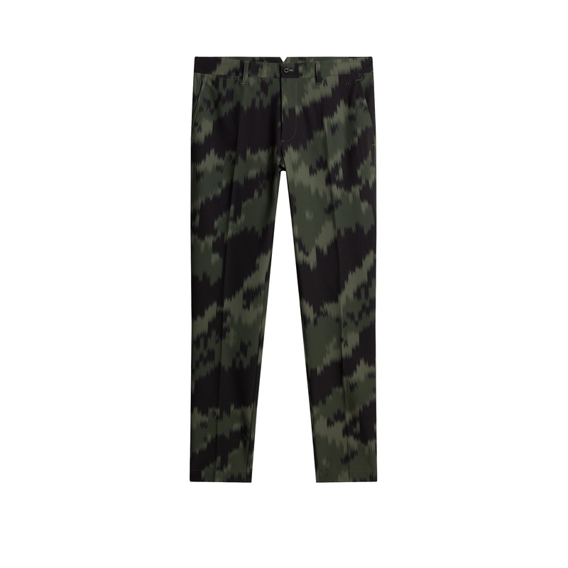 Ellott Print Pant / Warp Forest L