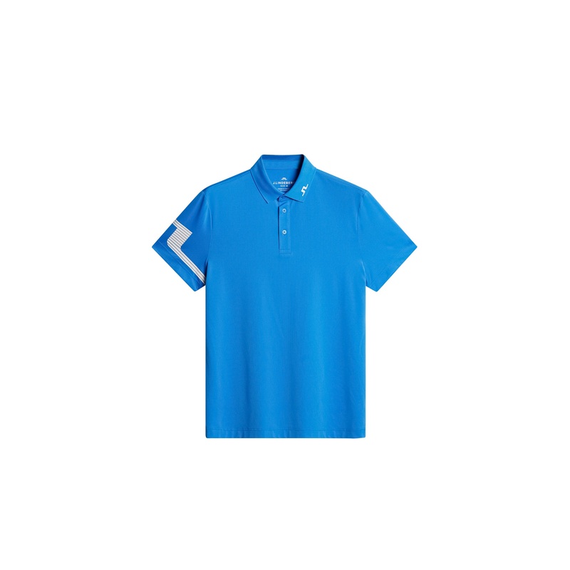 Heath Strike Polo / Sonic Blue