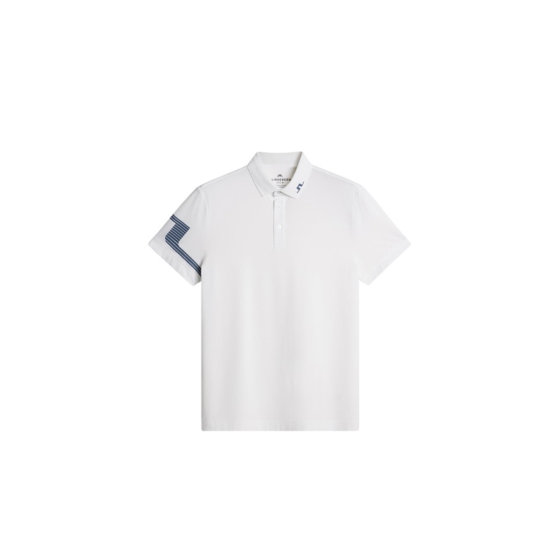 Heath Strike Polo / White