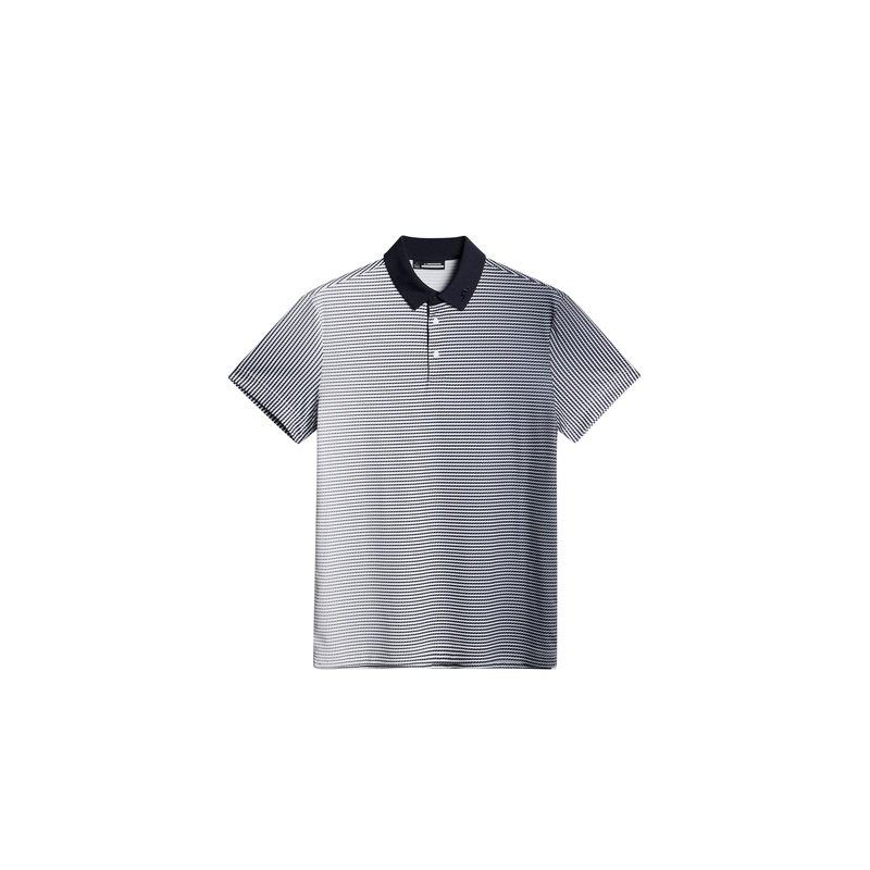 Marvin Stripe Polo / White