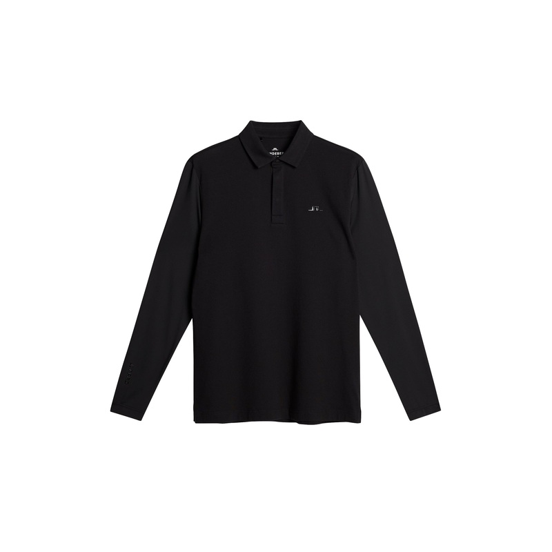 Sean Hybrid LS Polo / Black