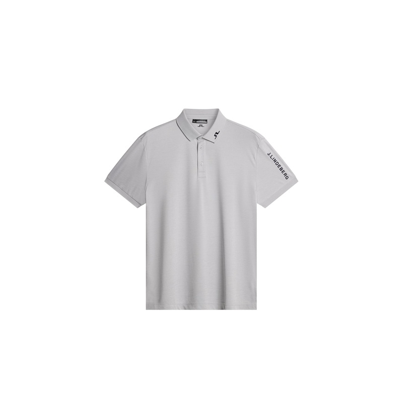 Tour Tech Polo / Light Grey Melange
