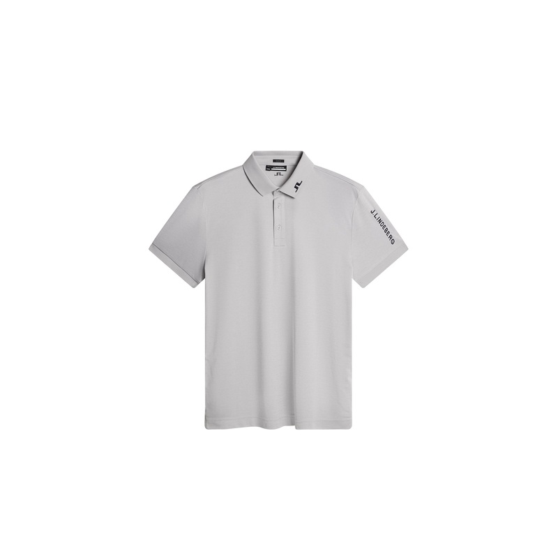 Tour Tech Slim Fit Polo / Light Grey Melange