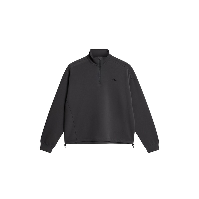 Airy Zip Sweatshirt / Asphalt