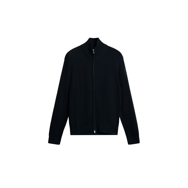 Alexis Full Zip Cardigan / JL Navy