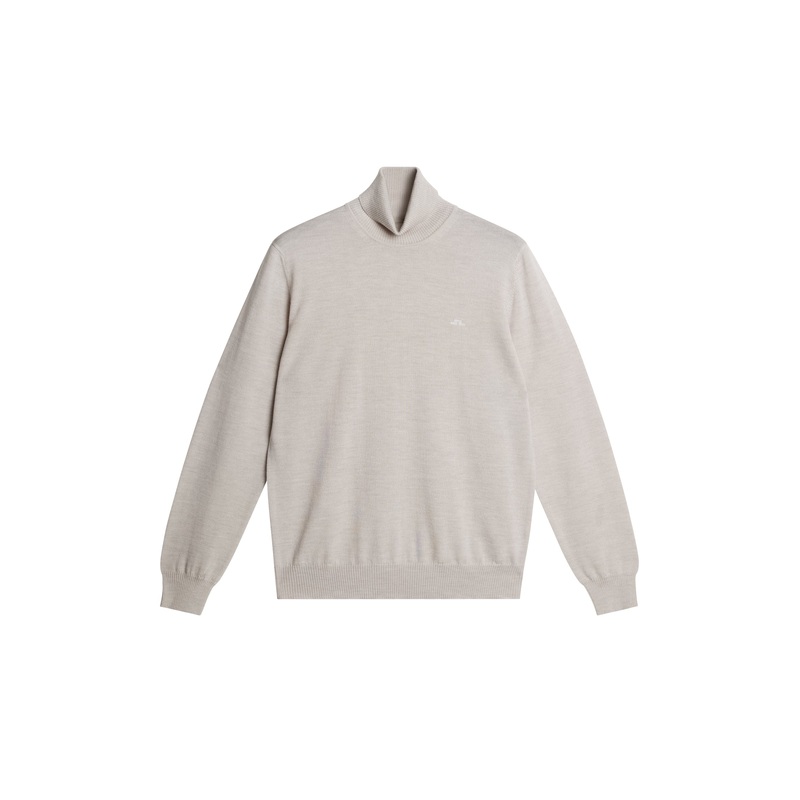 Kaden Merino Turtle Neck / Moonbeam Melange