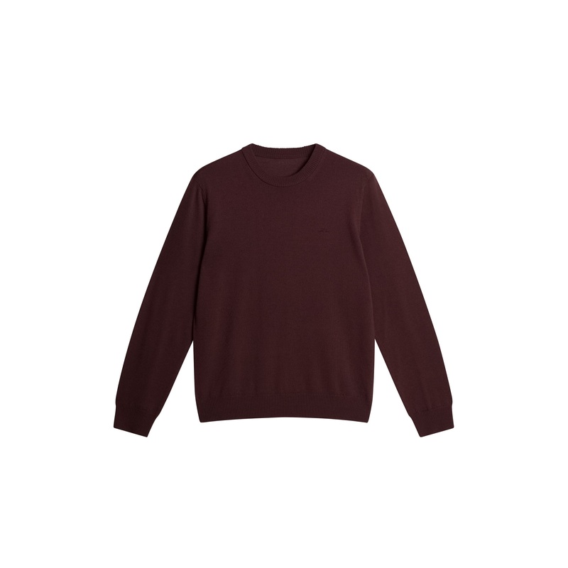 Keane Merino Crew Neck / Huckleberry