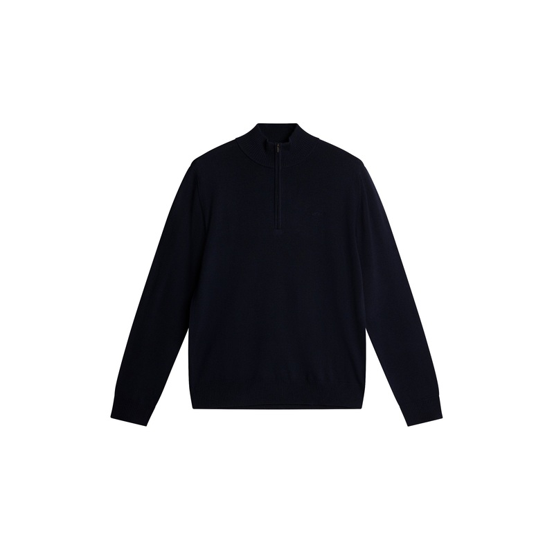 Kiyan Merino Quarter Zip / JL Navy