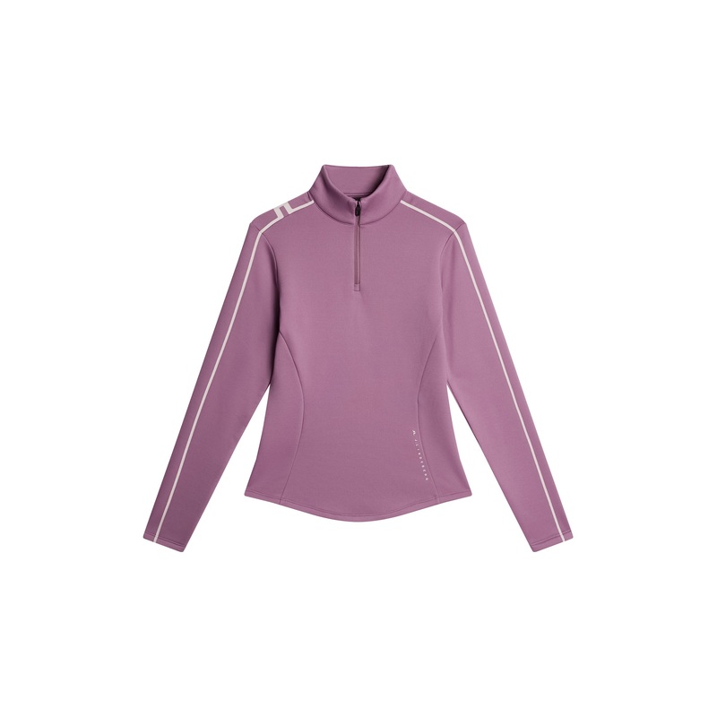 Nefe Quarter Zip Mid Layer / Very Grape