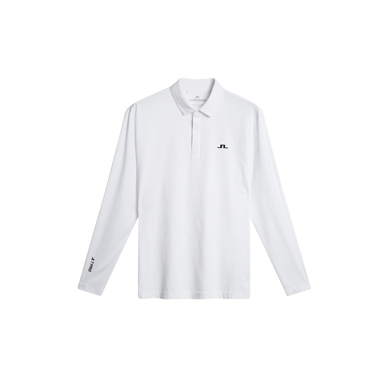 Sean Hybrid LS Polo / White