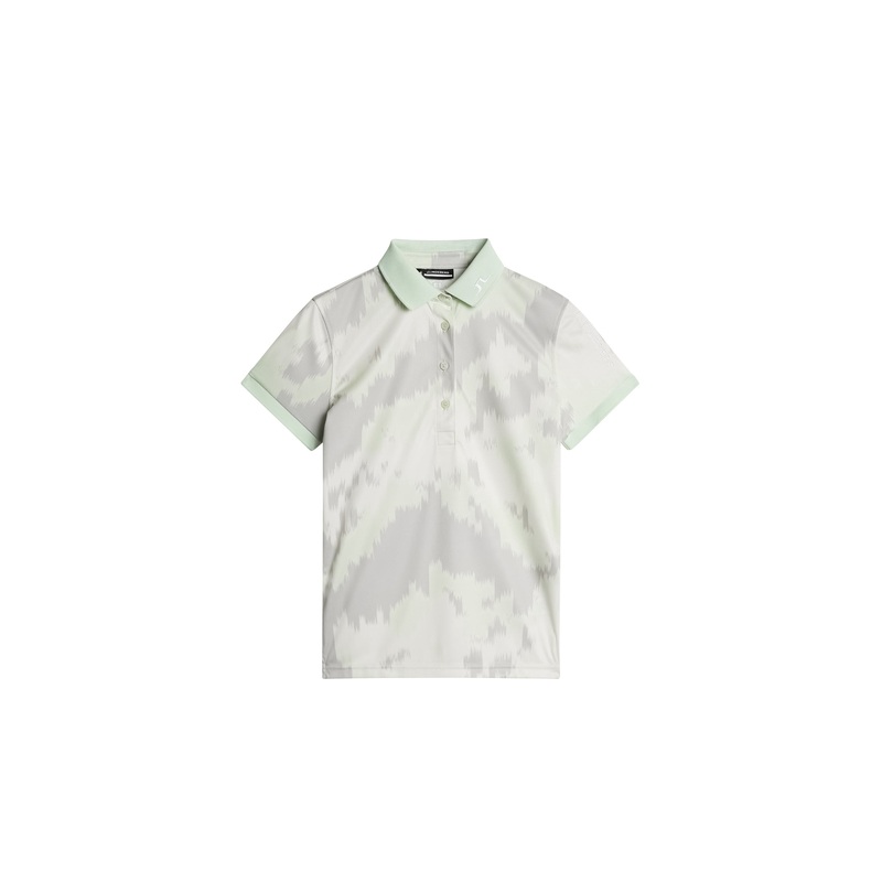Tour Tech Print Polo / Warp Ambrosia L