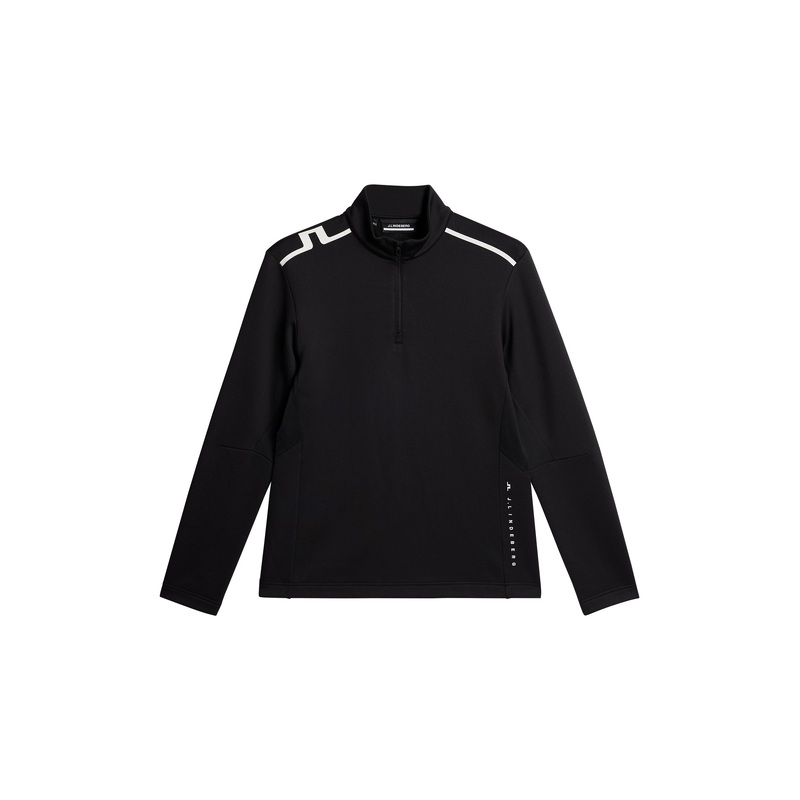 Vinnie Quarter Zip Mid Layer / Black