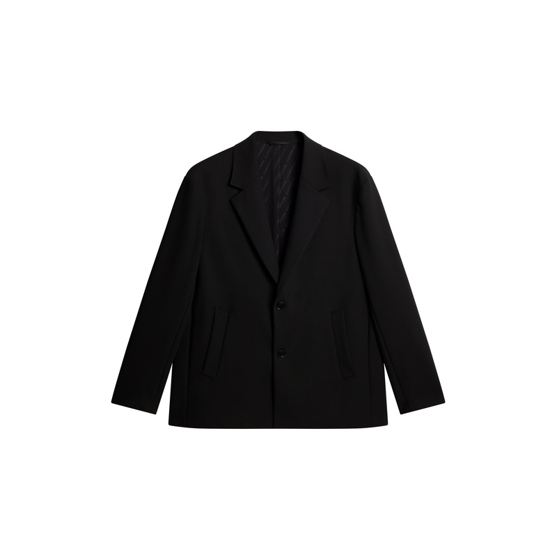 Andre U Compact Stretch Blazer / Black