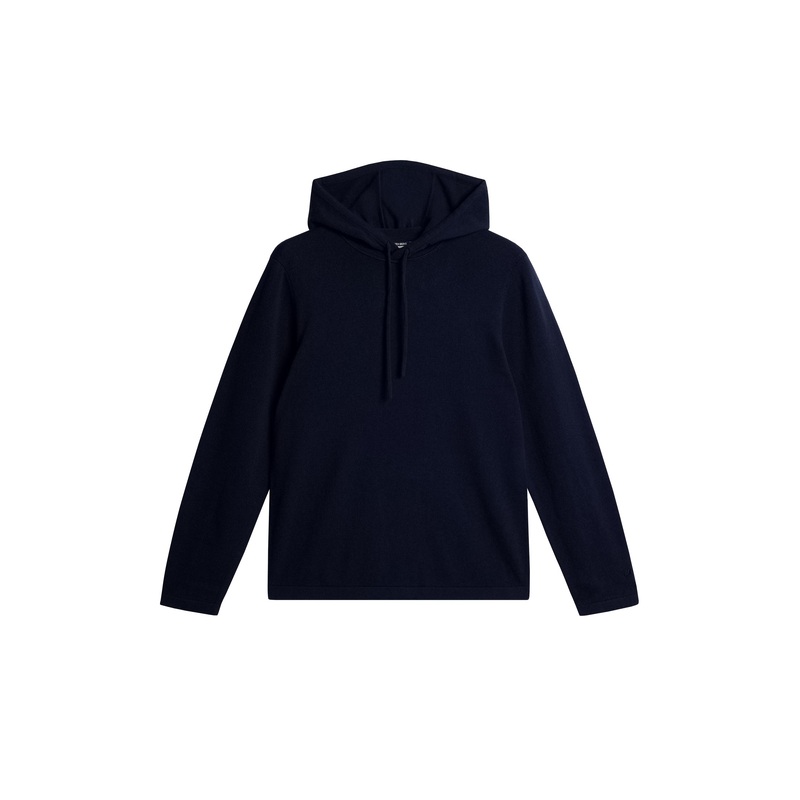 Kolton Cashmere Hoodie / JL Navy