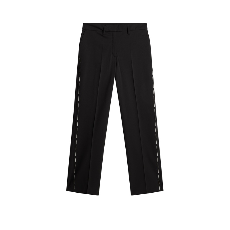 Norah Side Stripe Pant / Black
