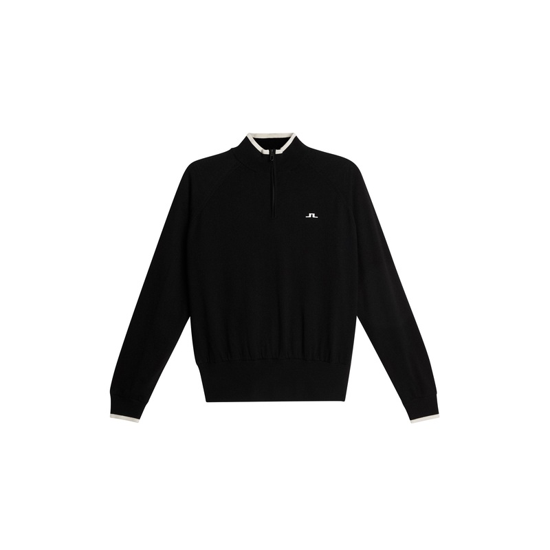 Ruth Windbreaker Sweater / Black