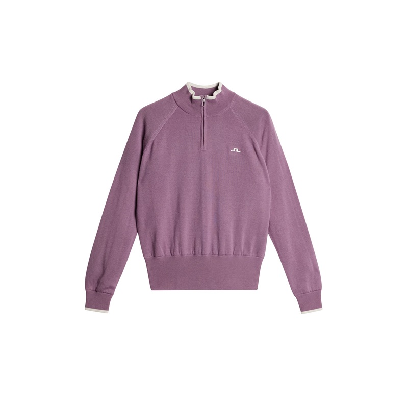 Ruth Windbreaker Sweater / Very Grape