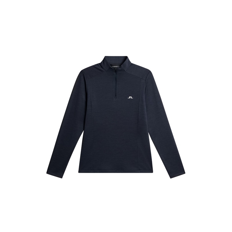 Steffi Quarter Zip Mid Layer / Navy Melange