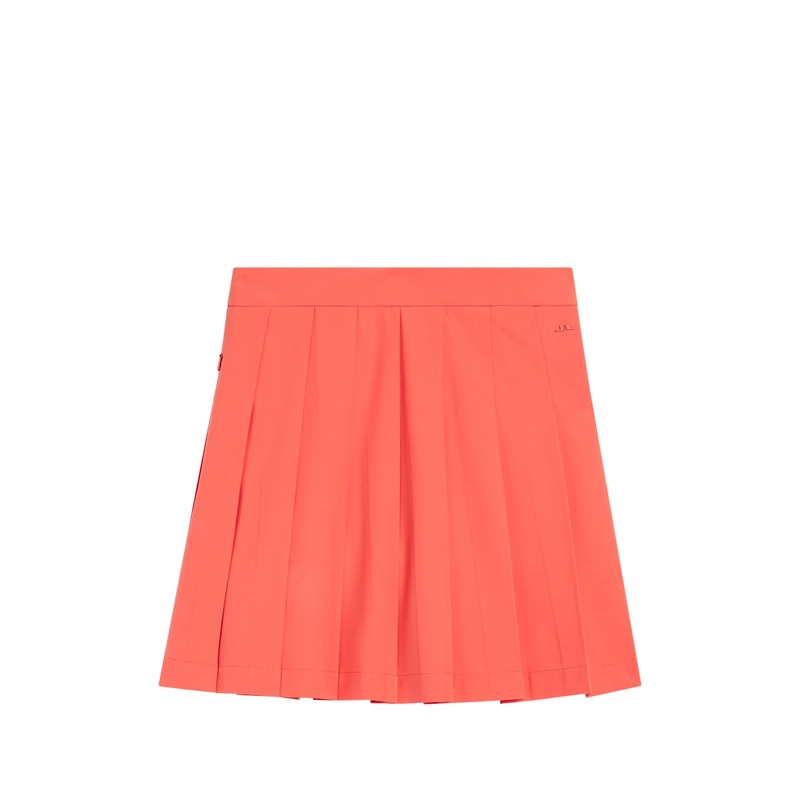 Adina Skirt / Hot Coral