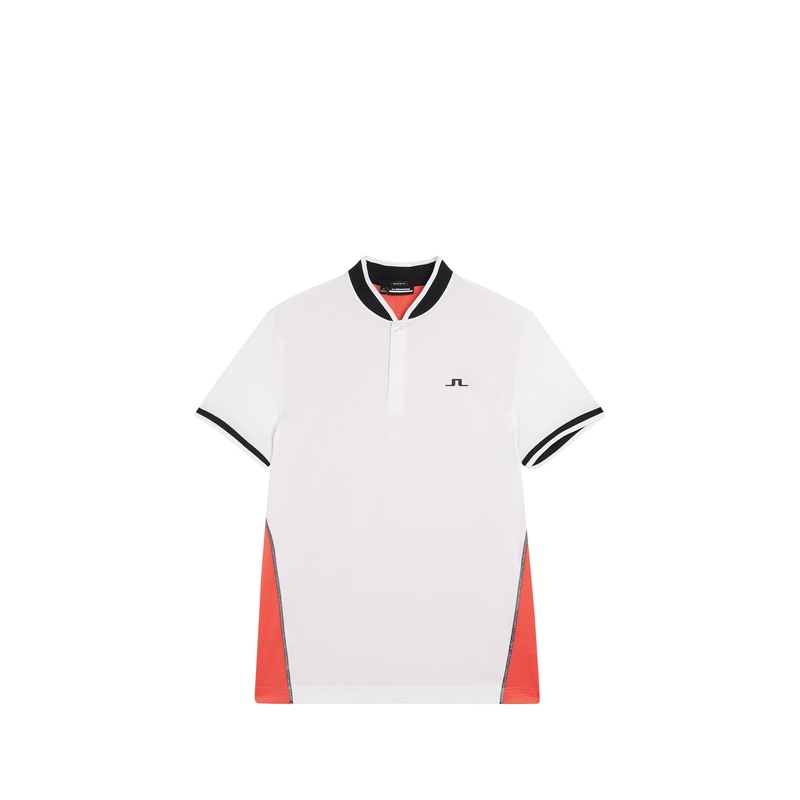 Jensen Regular Fit Polo / Hot Coral