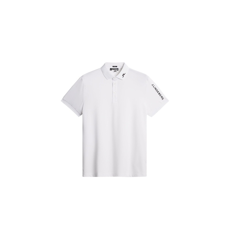 Tour Tech Reg Fit Golf Polo / White