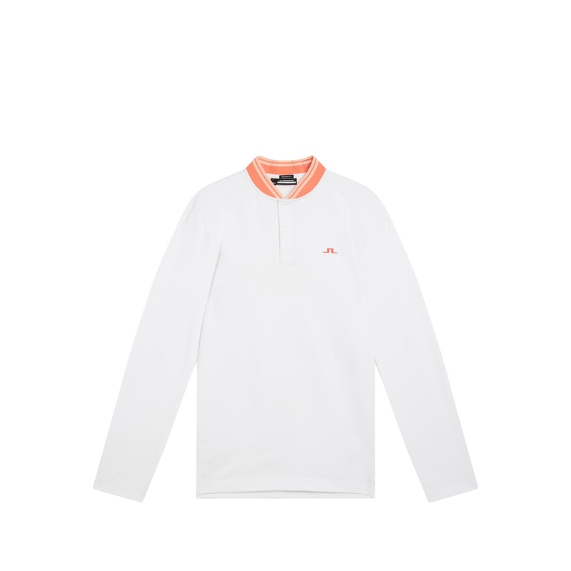 Tyson LS Reg Fit Polo / White