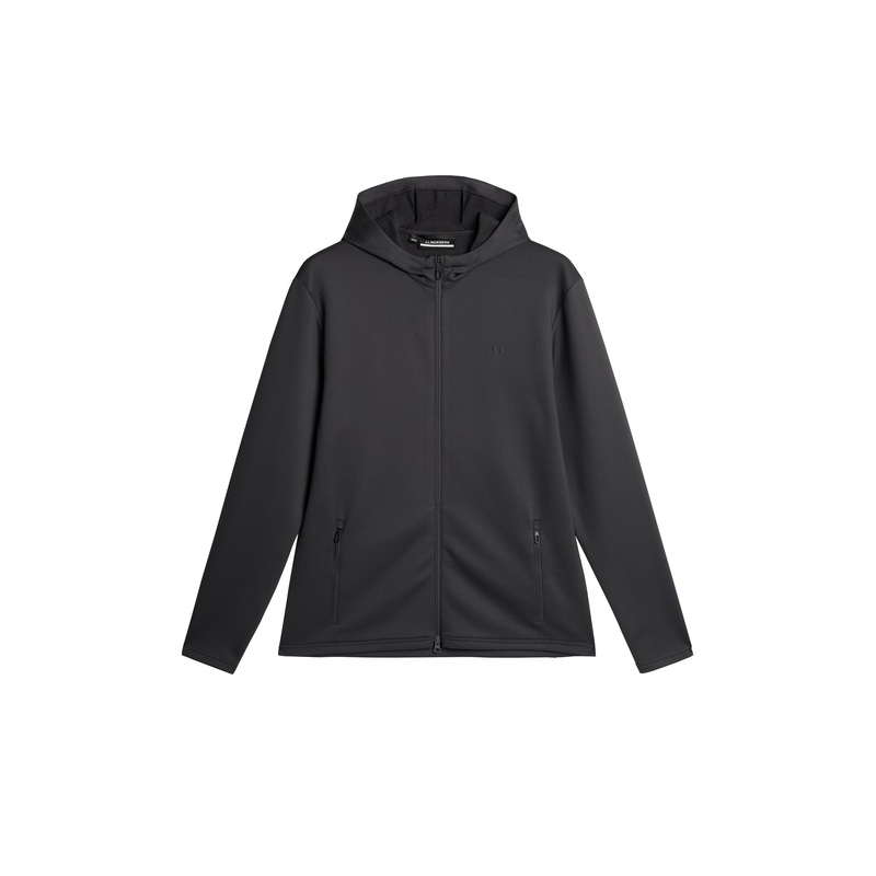 Aerial Full Zip Hood / Asphalt