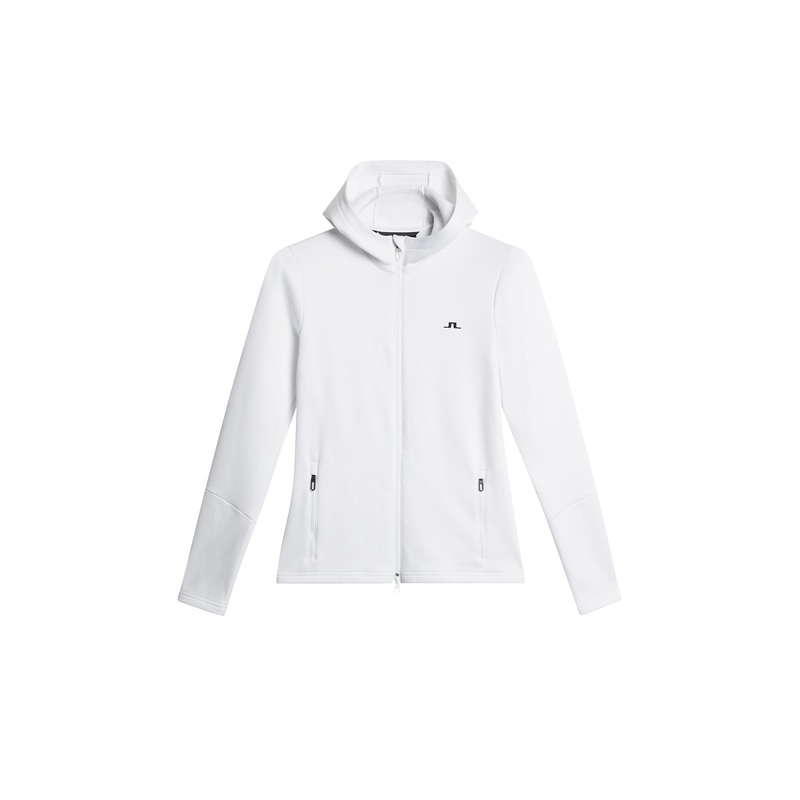 Aerialle Zip Hood / White