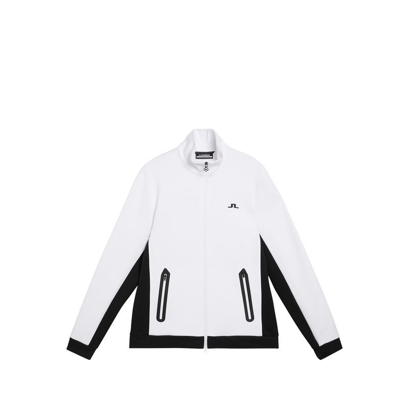 Callum Zip Jacket / White