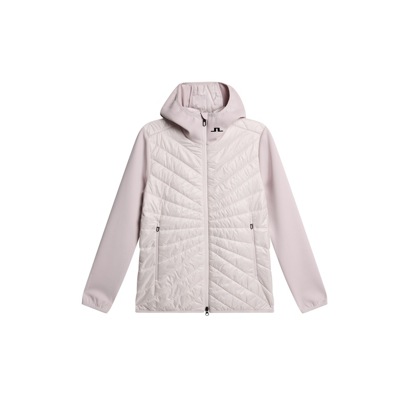 Madde Quilt Hybrid Hood / Grey Lilac