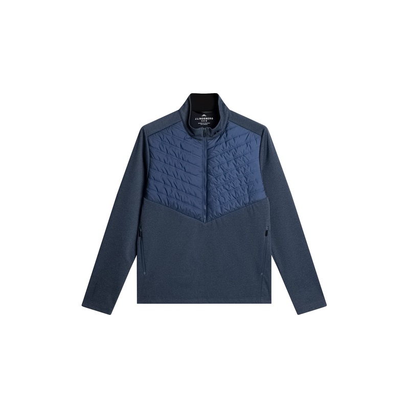Raph Quilt Hybrid Jacket / Vintage Indigo Melange