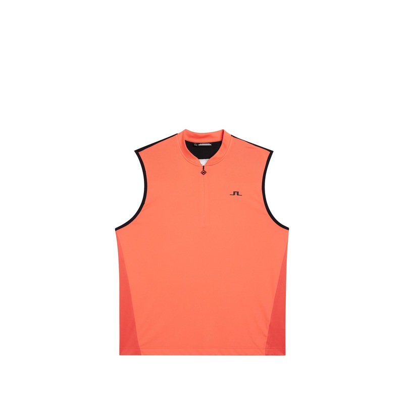 Walker Vest / Hot Coral