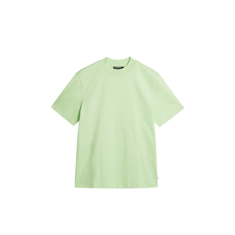 Ace Mock Neck T-shirt / Paradise Green