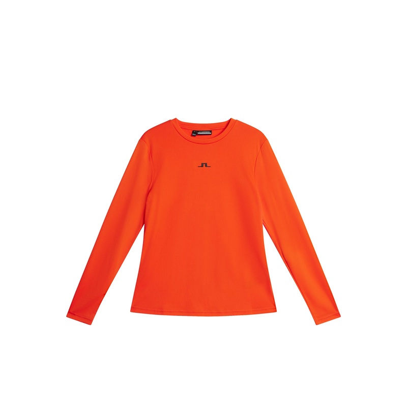 Ada LS T-shirt / Tangerine Tango