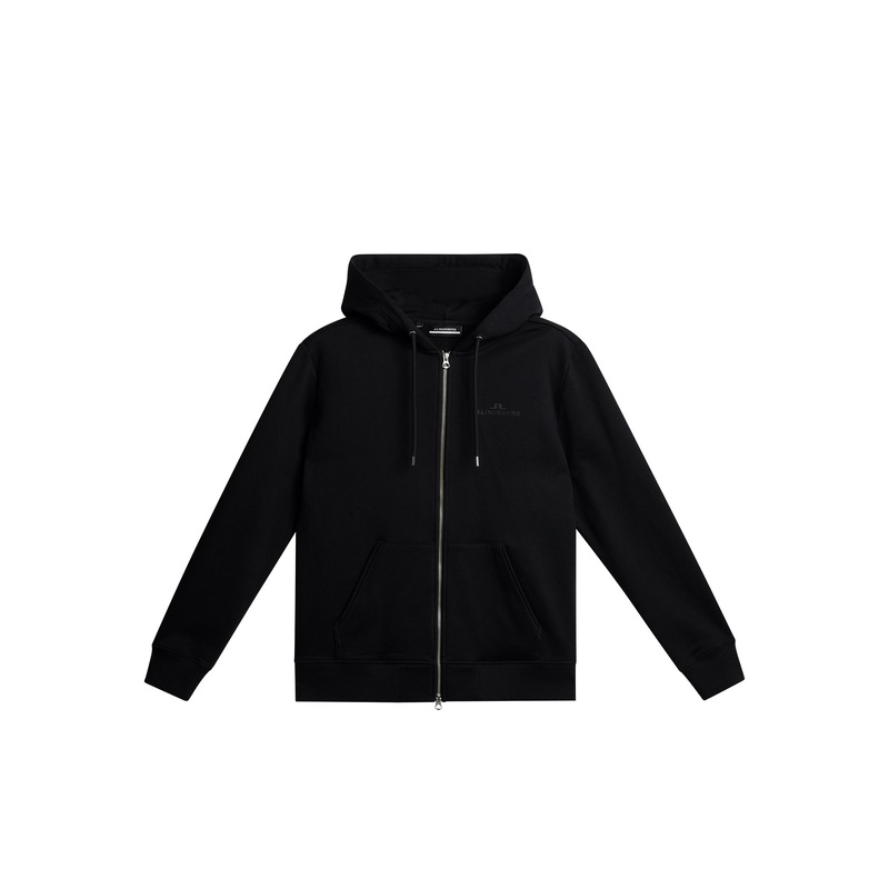 Alpha Zip Hood / Black
