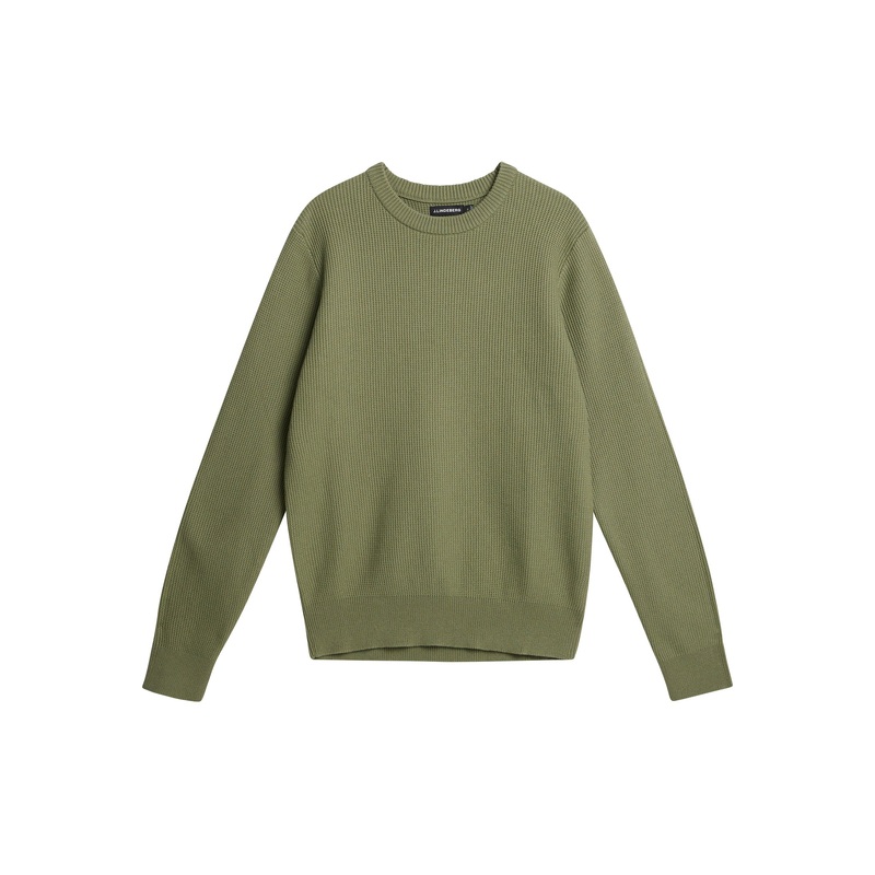 Arthur Knit Org Cotton / Oil Green