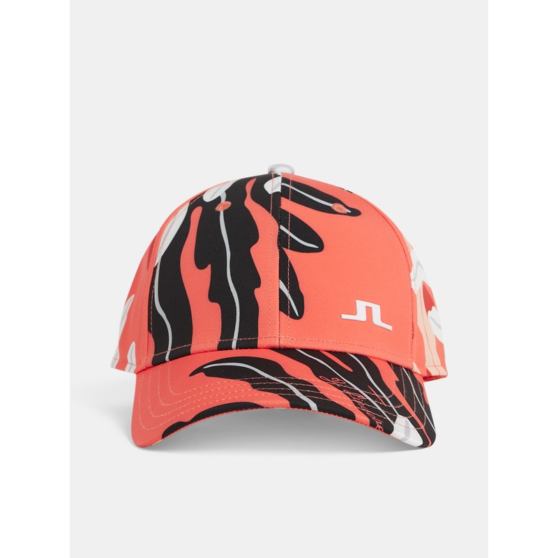Asta Print Cap / Paradise Monstera Coral