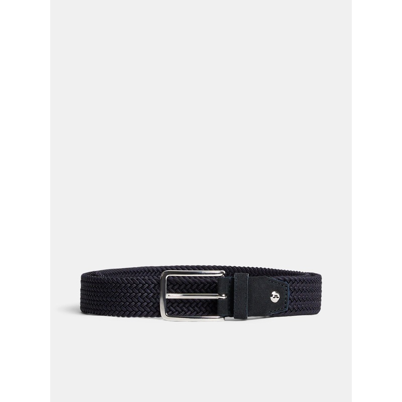 Ben Braided Elastic Belt / JL Navy