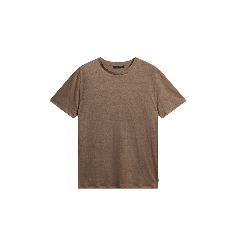 Coma Linen Tee / Walnut