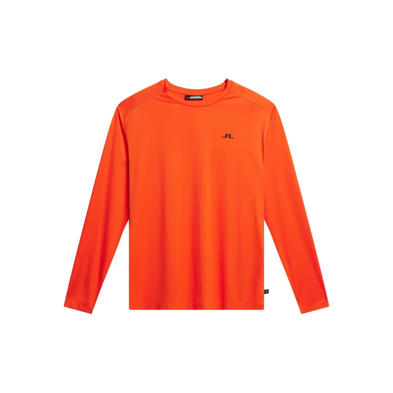 Diamond Long Sleeve Tee / Tangerine Tango