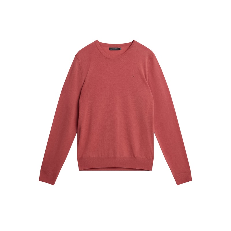 Lyle Light Merino Sweater / Dusty Cedar