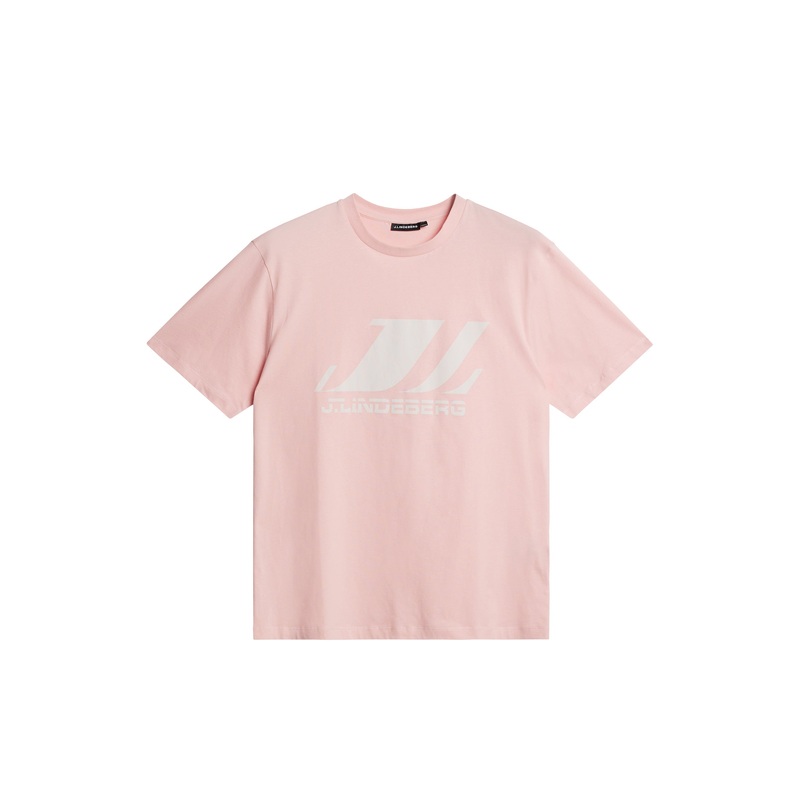 Parcy Logo Tee / Powder Pink
