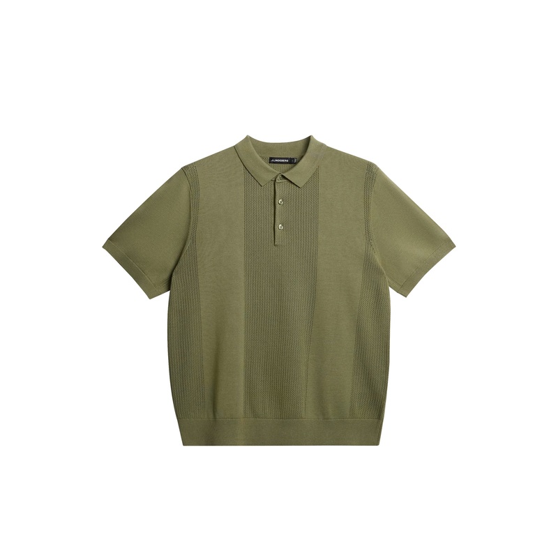 Reymond Solid Polo / Oil Green
