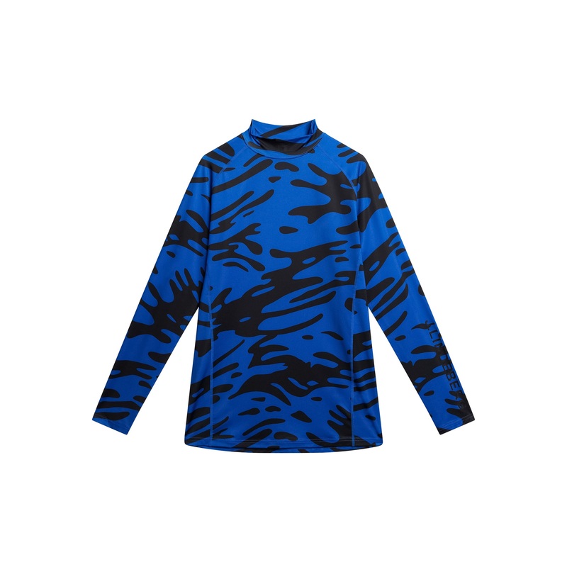 Aello Soft Compression Print / Neptune Nautical Blue