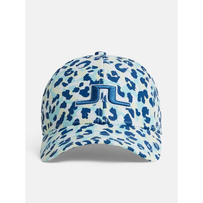 Arlene Cap / Leopard Aruba Blue