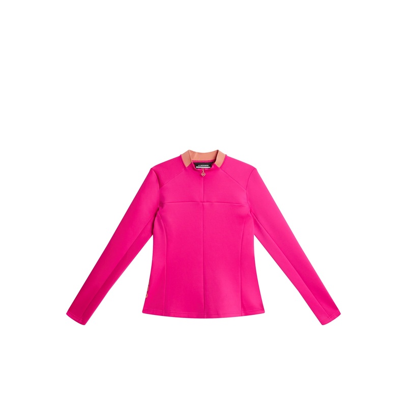 Faye Mid Layer / Fuchsia Purple