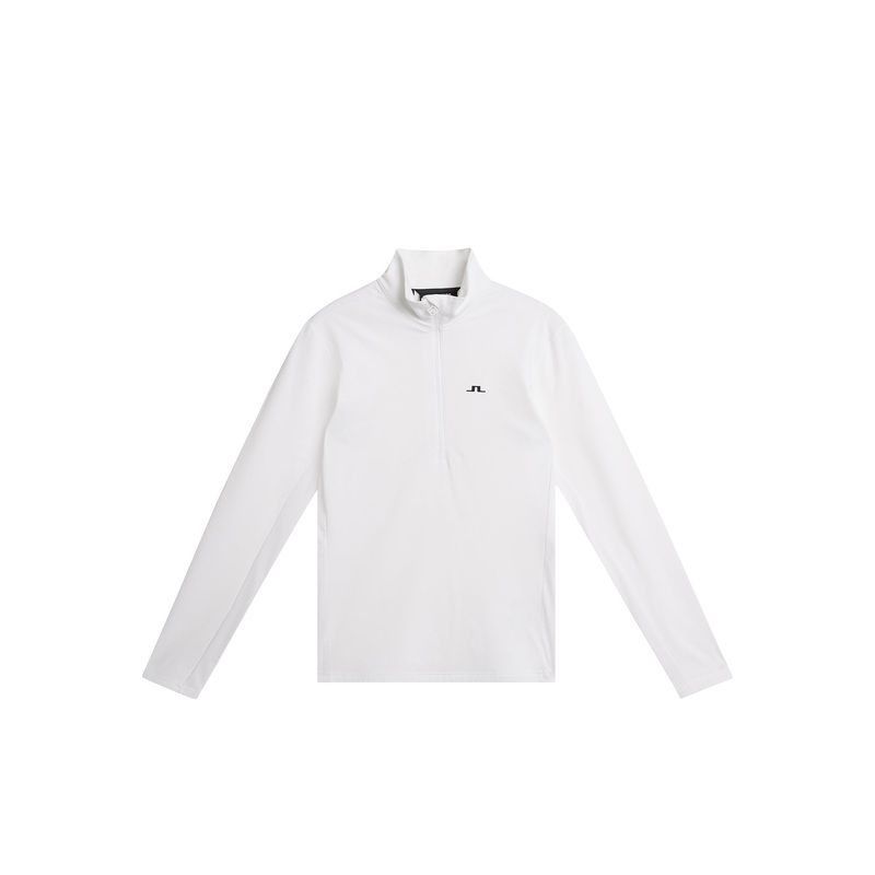 Lauryn Half Zip Mid Layer / White