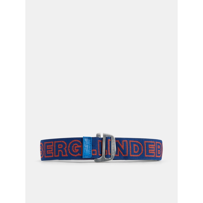 Lennon Webbing Logo Belt / Nautical Blue