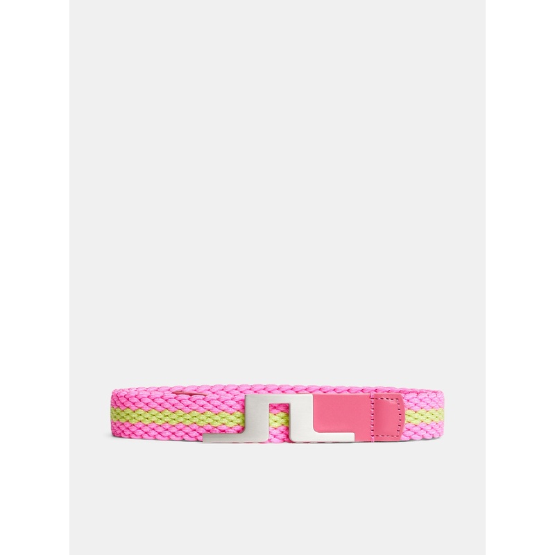 Lykke Braided Belt / Fuchsia Purple