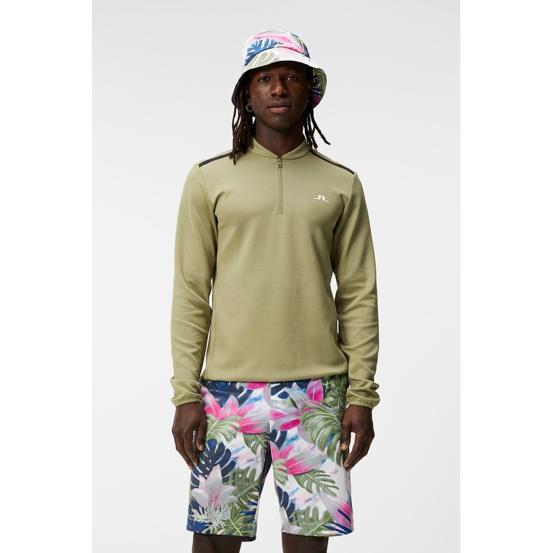 Tech Bridge Mid Layer / Oil Green